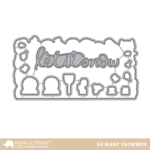 So Many Snowmen - Creative Cuts*