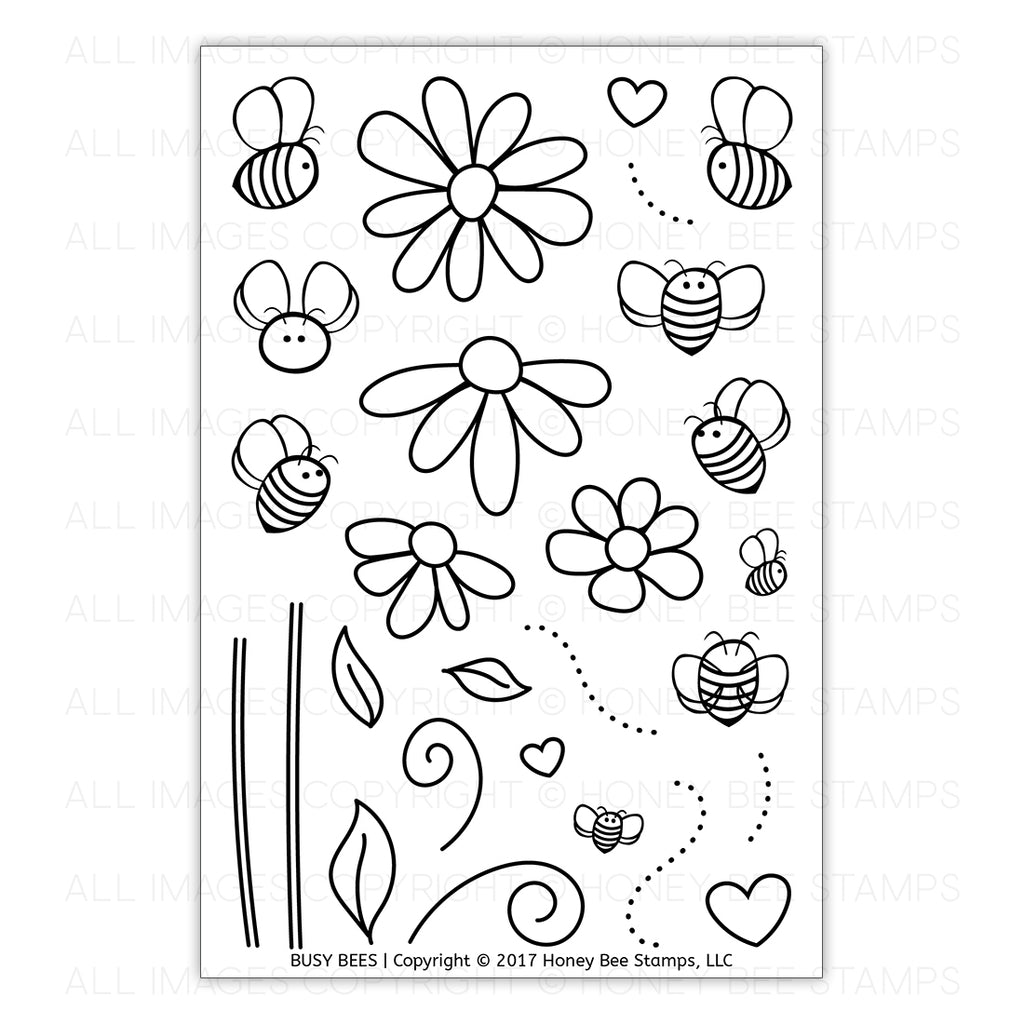 Busy Bees Stamp Set