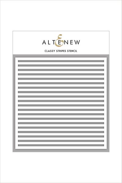 Classy Stripes Stencil