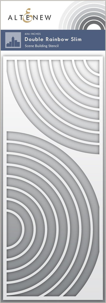 Double Rainbow Slim Stencil