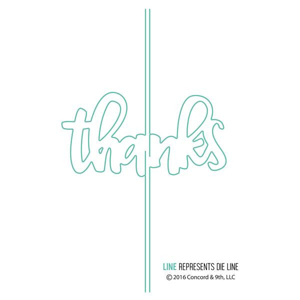 Thanks Card Dies