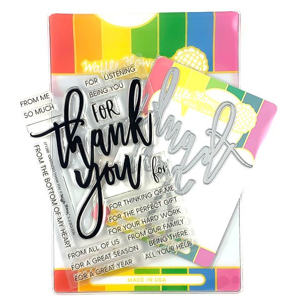Oversized Thank You Combo
