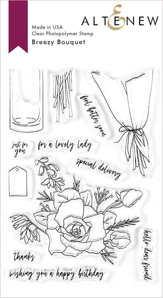Breezy Bouquet Stamp Set - RETIRING