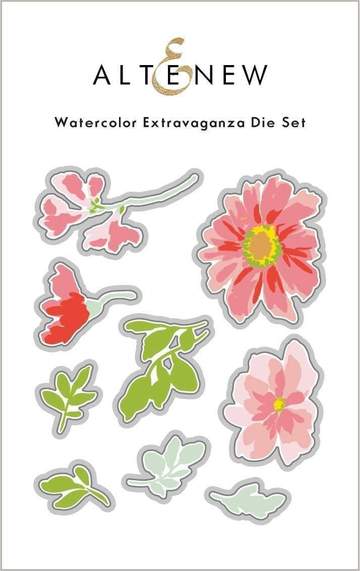 Watercolor Extravaganza Die Set