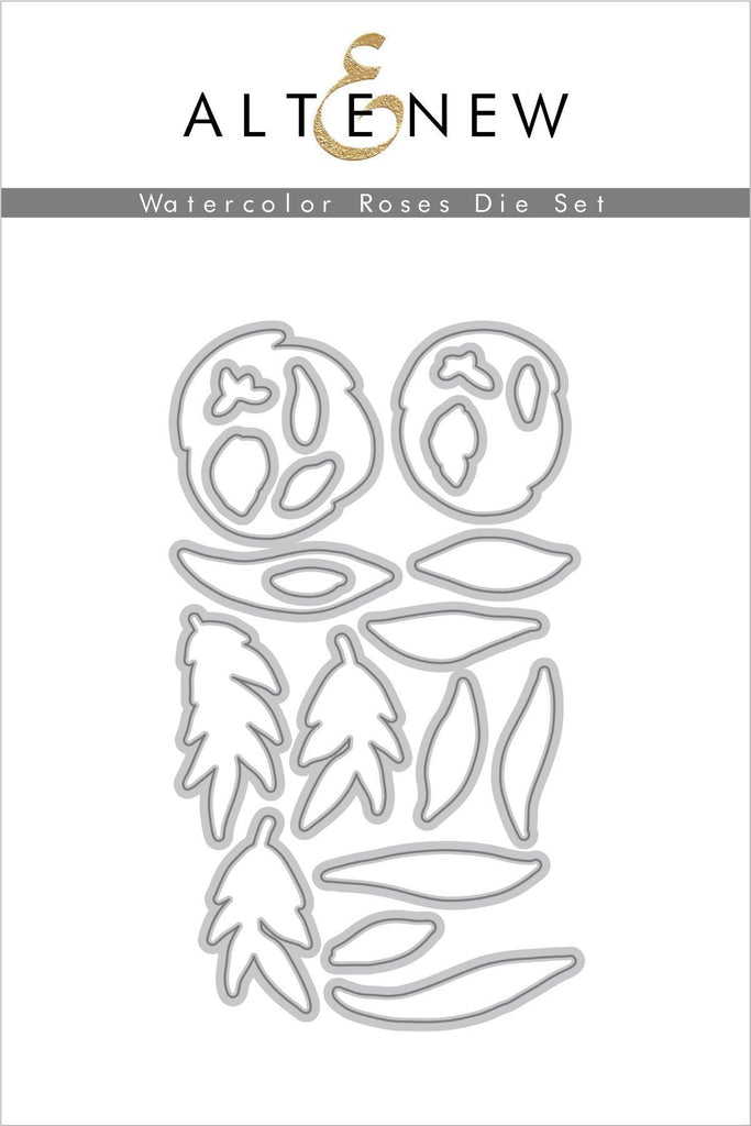 Watercolor Roses Die Set - RETIRING