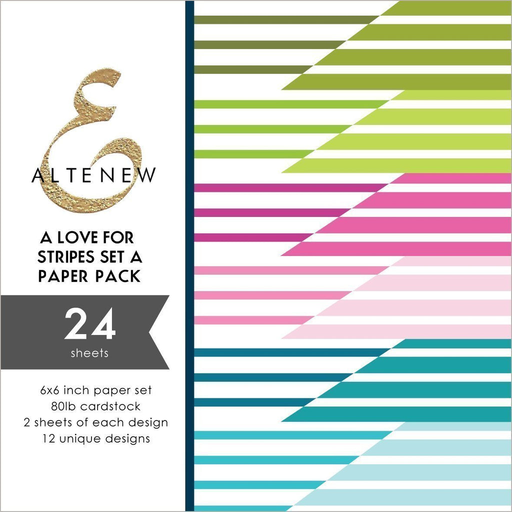 A Love for Stripes Set A 6x6 Paper Pack*