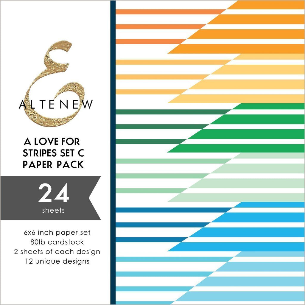 A Love for Stripes Set C 6x6 Paper Pack*