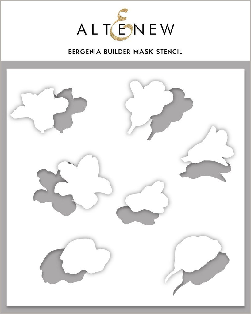 Bergenia Builder Mask Stencil - RETIRING