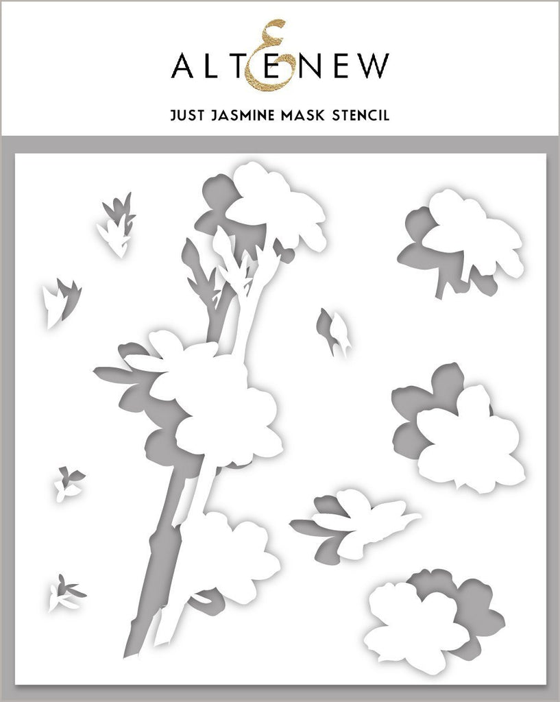 Just Jasmine Mask Stencil - RETIRING