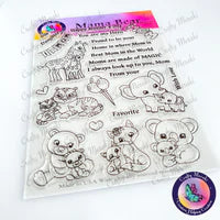Mama Bear Stamp Set*