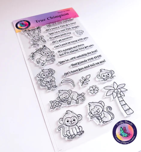 True Chimpion Stamp Set*