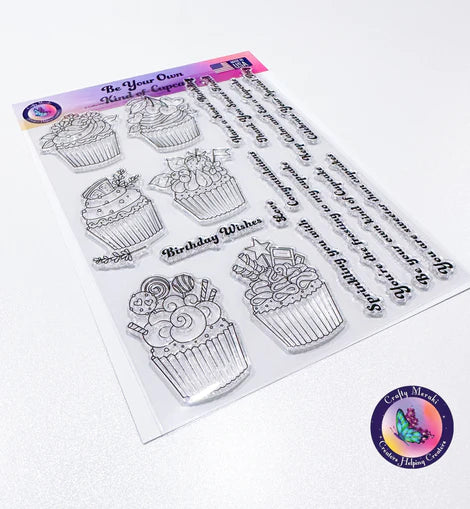 Be Your Own Kind of Cupcake Stamp Set*