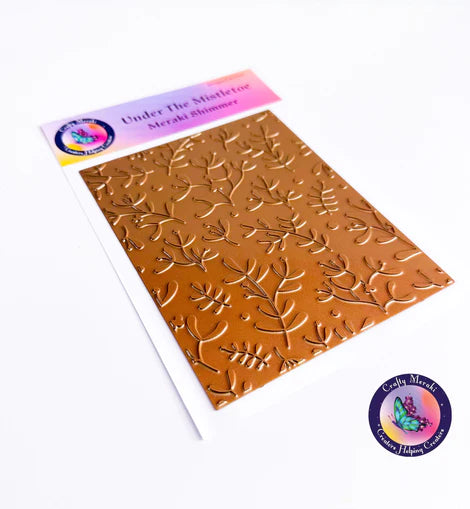 Under the Mistletoe Hot Foil Plate*