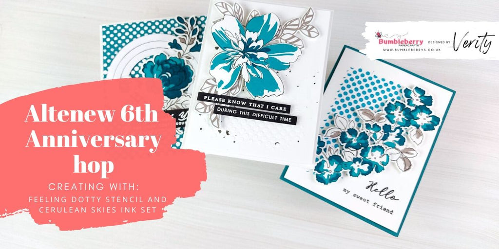 Altenew 6th Anniversary Blog Hop Day 3 + Giveaway