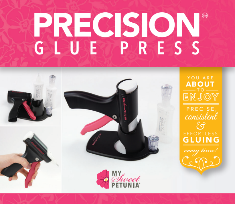 Tips for using the My Sweet Petunia Glue Press