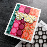Bold Circles Background Stamp (6 x 6)