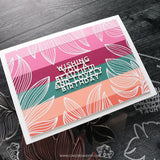 Long Line Leaves Stamp Set (6 x 8)