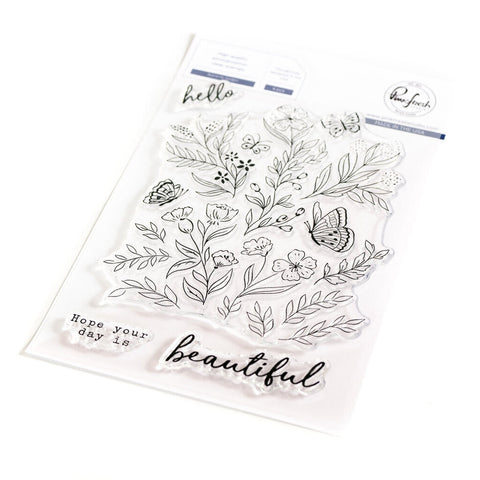 Butterfly Garden stamp