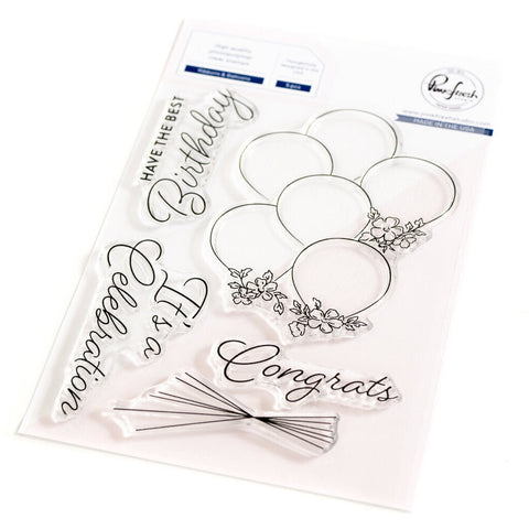 Ribbons & Balloons stamp