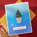 Country Christmas 3D Embossing Folder from the Country Christmas Collection by Annie Williams