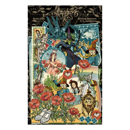 Graphic 45 Wonder of Oz Ephemera Set