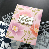 Aubrey Blooms Stencil Pack (5 qty; 6 x 9)