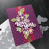 Daphne's Flowers Inlay Dies