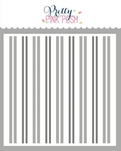 Windowpane Plaid Stencil (2 Lyr)