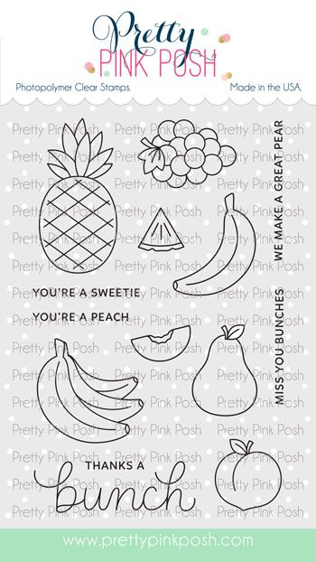 Fruit Salad Stamp Set