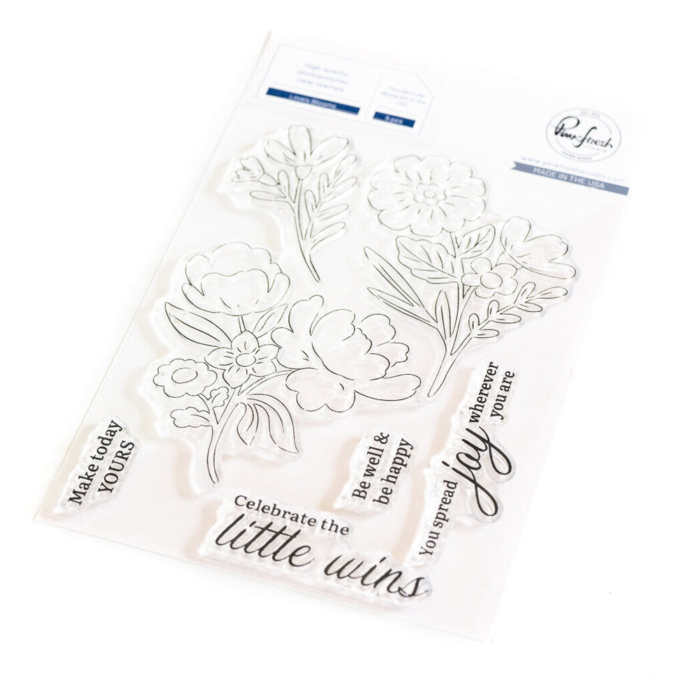 Lovely Blooms stamp