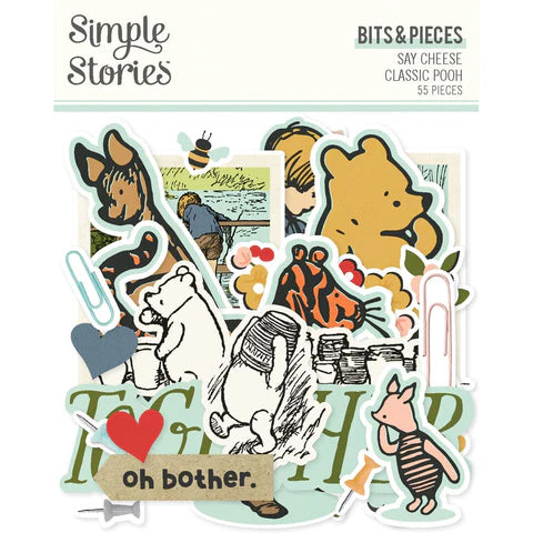 Simple Stories - Say Cheese Classic Pooh Bits & Pieces