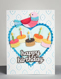Fringed Heart Frames
