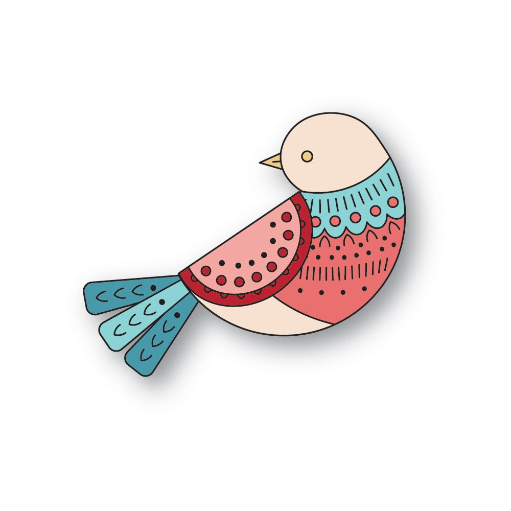Nordic Nestled Bird