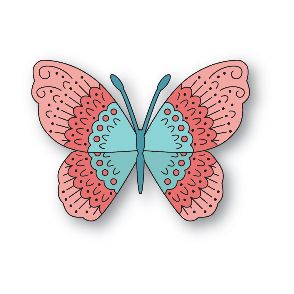 Nordic Whisper Butterfly