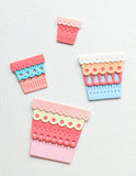 Nordic Scalloped Flower Pots