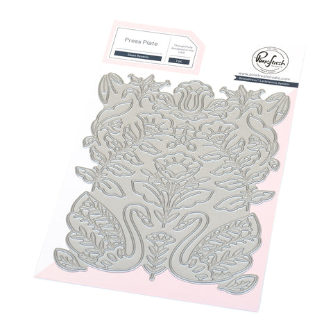 Swan Reverie Press Plate