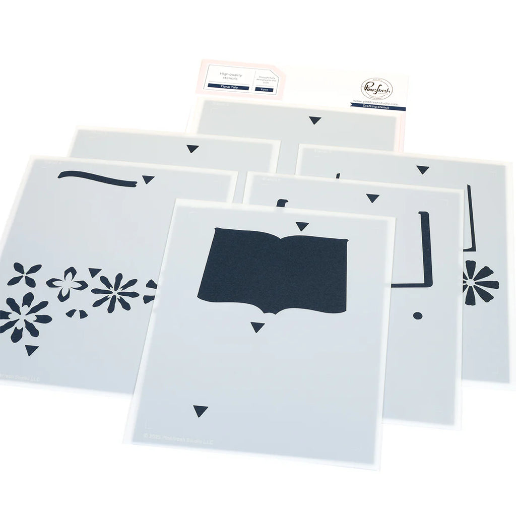 Floral Tale Stencil