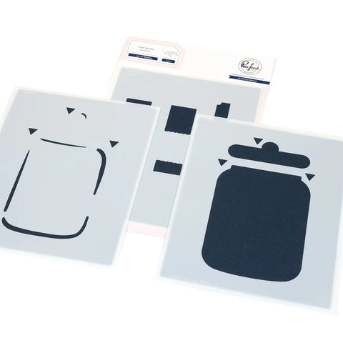 Jar of Wishes Stencil