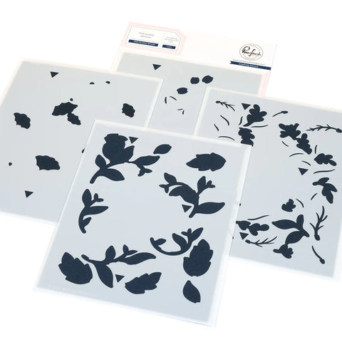 Wild Meadow Wreath Stencil