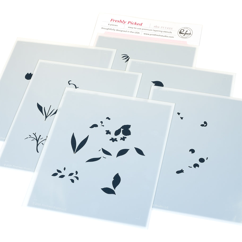 Freshly Picked Stencil