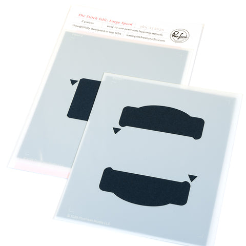 The Stitch Edit: Large Spool Stencil