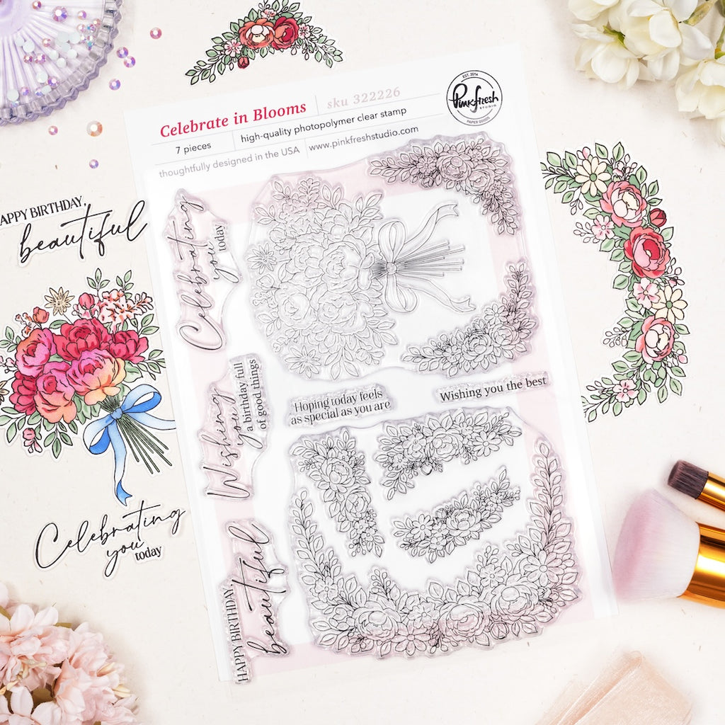 Celebrate in Blooms Stamp