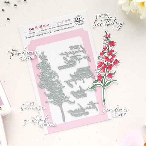 Cardinal Kiss Press Plate