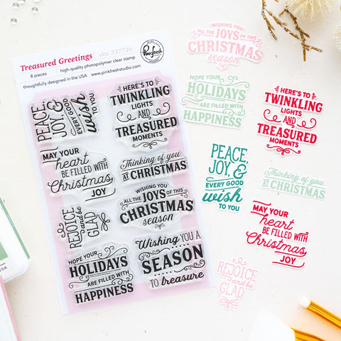 Treasured Greetings Stamp