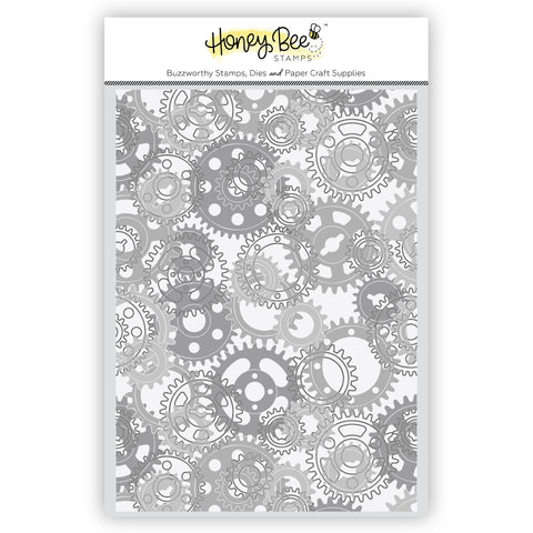 Gears - 3D Embossing Folder