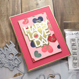 Happy Love Day Stamp Set (3 x 3)