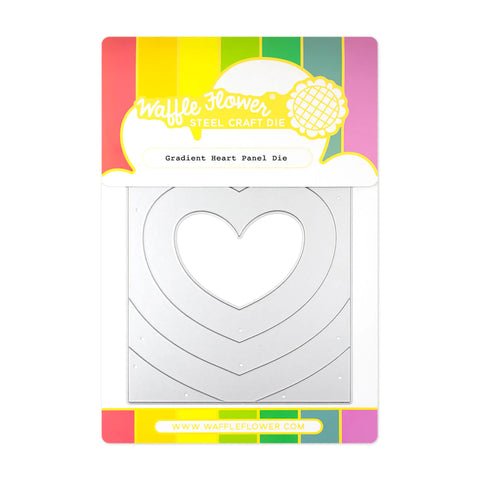 Gradient Heart Panel Die