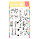 Script Texture Stamp Set