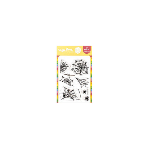 Postage Collage Spider Web Stamp Set
