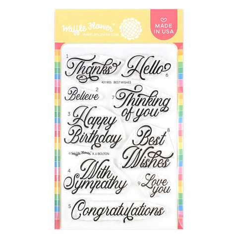 Best Wishes Stamp Set